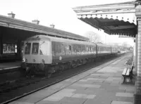 Class 116 DMU at Hall Green