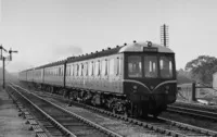 Class 116 DMU at Knowle and Dorridge