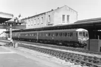 Class 116 DMU at Swindon