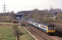 Class 116 DMU at Lea Marston