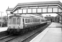 Class 116 DMU at Stratford-upon-Avon