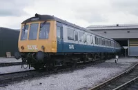 Class 116 DMU at Tyseley depot