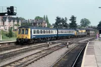 Class 116 DMU at Hereford