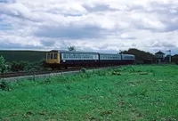 Class 116 DMU at Bearley Junction