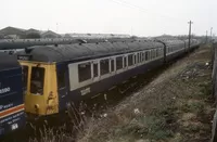 Class 116 DMU at Tyseley depot