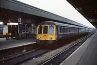 Class 116 DMU at Cardiff Central