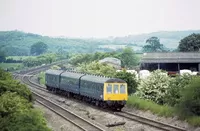 Class 116 DMU at Bearley