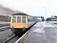 Class 116 DMU at Treherbert