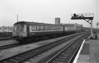 Class 116 DMU at Cardiff