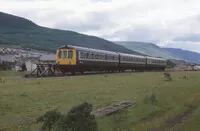 Class 116 DMU at Treherbert