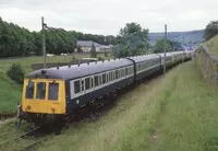 Class 116 DMU at Rhymney