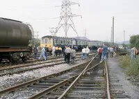 Class 116 DMU at Burrows Sidings, Swanea