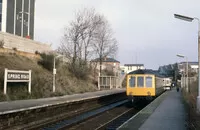 Class 116 DMU at Spring Road