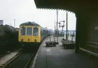 Class 116 DMU at St Erth