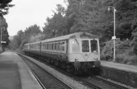 Class 116 DMU at Llanishen