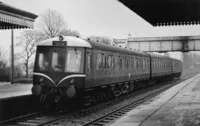 Class 116 DMU at Acocks Green