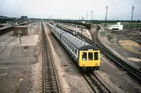 Class 116 DMU at Severn Tunnel Junction