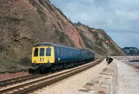 Class 116 DMU at Teignmouth