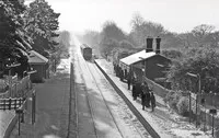 Class 116 DMU at Yardley Wood
