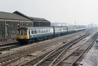 Class 116 DMU at Southall
