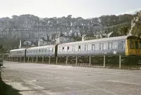 Class 116 DMU at St Ives