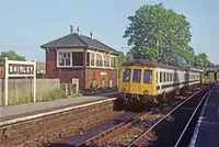 Class 116 DMU at Shirley