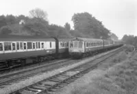 Class 116 DMU at Coalville