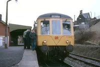 Class 116 DMU at Bargoed