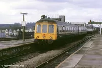Class 116 DMU at Cardiff Central
