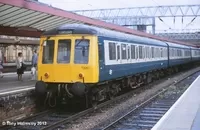 Class 116 DMU at Crewe