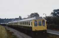 Class 117 DMU at Sea Mills