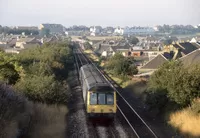 Class 117 DMU at Cowdenbeath