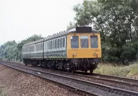 Class 117 DMU at Lickey Bank