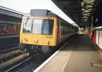 Class 117 DMU at Clapham Junction