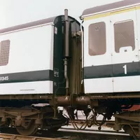 Gangway between Class 117 DMU vehicles