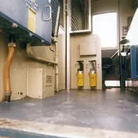 Class 117 DMU driver's compartment at fllor level