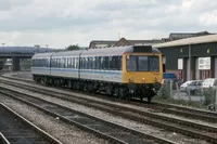 Class 117 DMU at Hereford