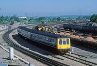 Class 117 DMU at Didcot