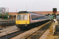 Class 117 DMU at Slough