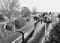 Class 117 DMU at Yeovil Pen Mill