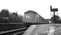 Class 117 DMU at Yetminster