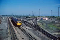 Class 117 DMU at Severn Tunnel Junction