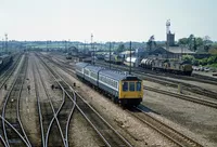 Class 117 DMU at Severn Tunnel Junction