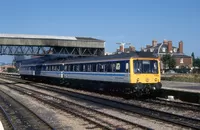 Class 117 DMU at Hereford