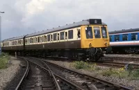 Class 117 DMU at Coalville