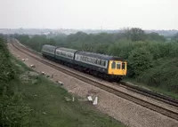 Class 117 DMU at Coalpit Heath