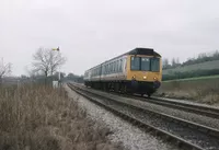 Class 117 DMU at Lidlington