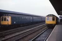 Class 117 DMU at Oxford