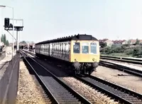 Class 117 DMU at Slough