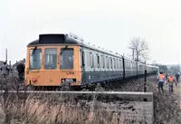 Class 117 DMU at Wisbech